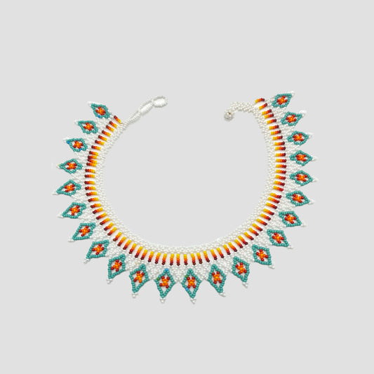 Enlace Beads Collar Necklace / Breeze