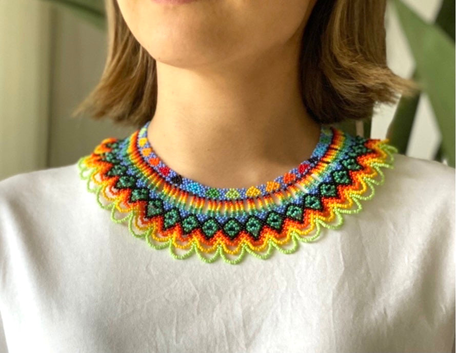 Enlace Beads Collar Necklace / Primavera