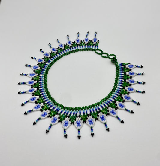 Enlace Beads Collar Necklace / Montana